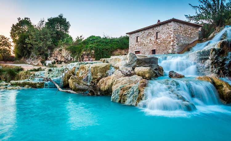 Cascate di Saturnia e Pitigliano