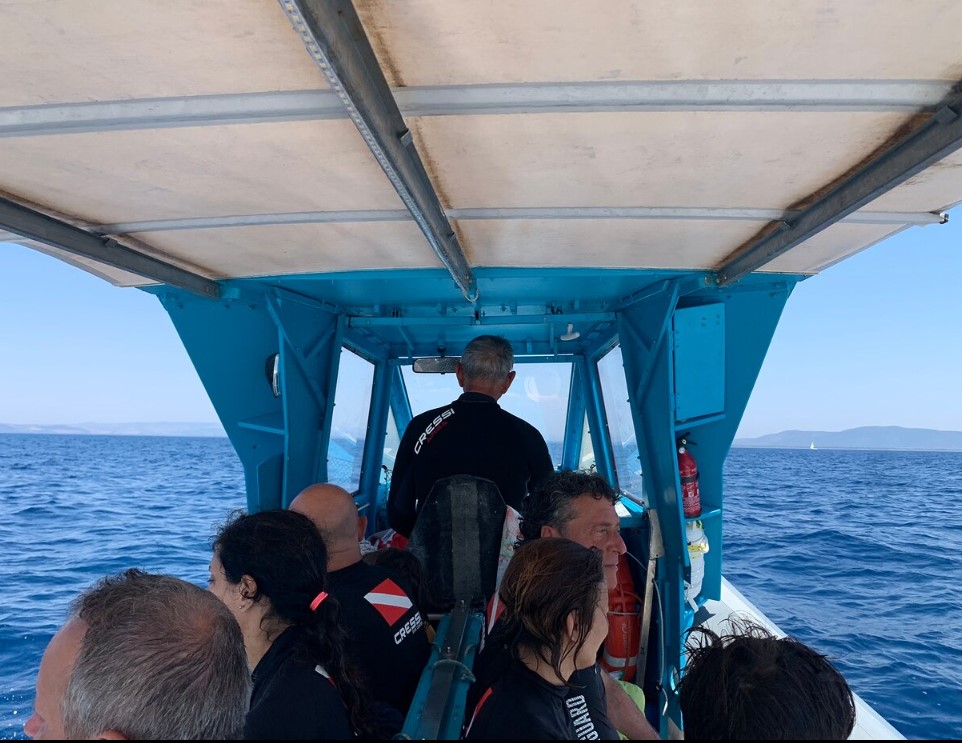 Caccia ai Tesori del Mare in Gommone